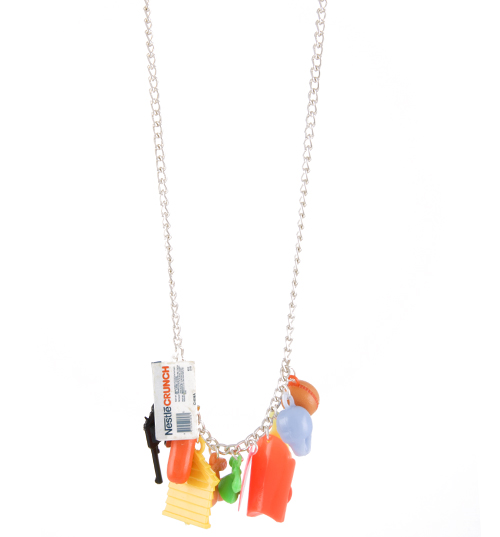 Multi-Mega Retro Charm Necklace from Rock N Retro