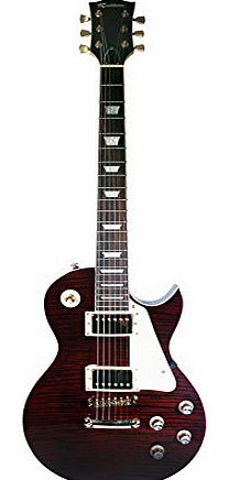 LP3-CR LP Custom Style Guitar - Cherry Red