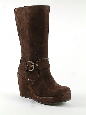 Rocket Dog Beckett Ladies Suede Boots - Tribal Brown