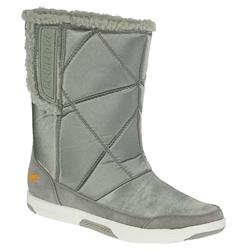 Rocket Dog Female Radar Leather/Textile Upper Textile Lining Alternative in Silver