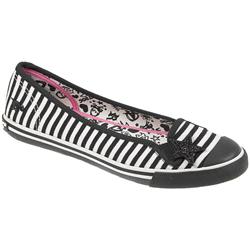 Rocket Dog Female Rocket702 Textile Upper Textile Lining Comfort Summer in White-Black