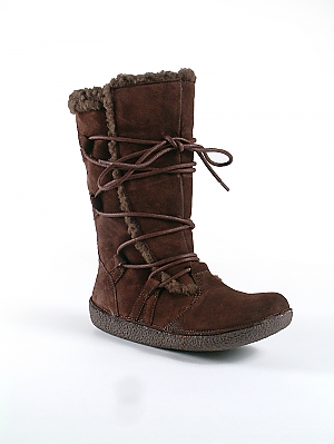 Hazel Suede Boots - Tribal Brown