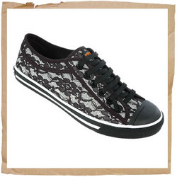 Katcher Lace  Black