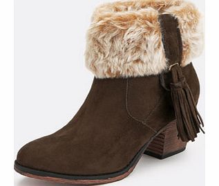 Rocket Dog Season Fur Trim Boots