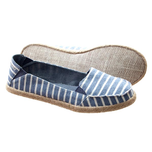 Shoes - Clover - Navy Super Stripes