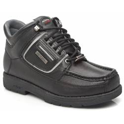 Female Mweka Iii Leather Upper Casual in Black and Silver