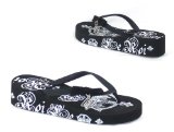 Garage Shoes - Footure - Womens Flat Sandal - Black Size 8 UK