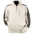 mens XCS zip-neck sweat top