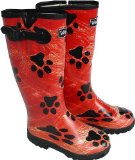 Welligogs Pawprint High Grip Wellington Boot Uk5/Euro 38