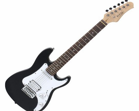 Sphere Junior Black 3/4 electric guitar (white pickguard, 1 Humbucker, 1 Single Coil, 22 frets, rosewood fingerboard, maple neck)