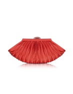 Rodo Satin Evening Clutch w/Swarovksi Crystals