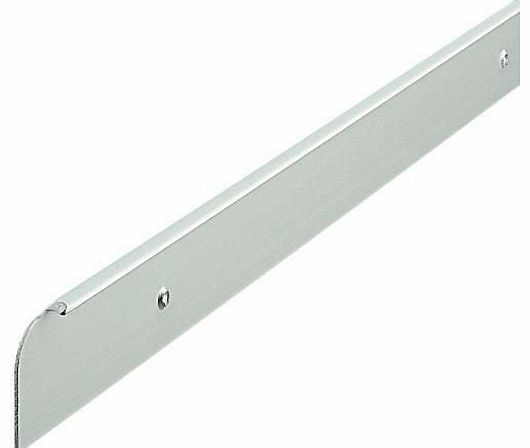 Rolabond Kitchen Worktop Trim End Cap Matt Silver 40mm x 630mm