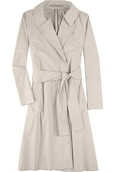 Dove gray trench