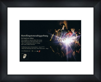 A Bigger Bang - Custom Framed Original Ad