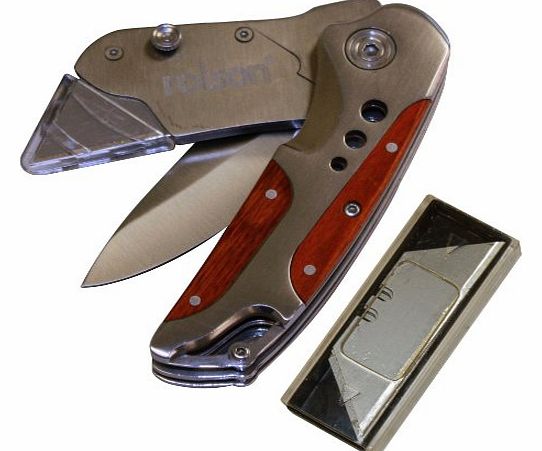 Rolson 62852 2 in 1 Tradesman Knife