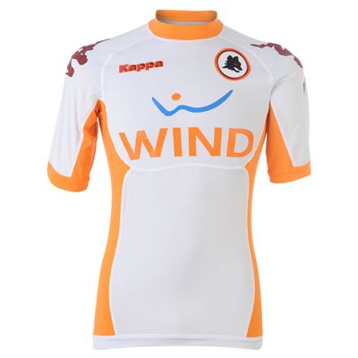 Roma Kappa 2010-11 Roma Away Kappa Football Shirt