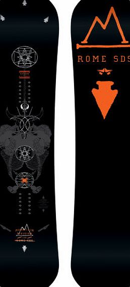 Rome Mens Rome Mountain Division LTD Snowboard -