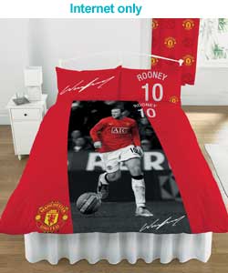 rooney Manchester United Duvet Set - Double