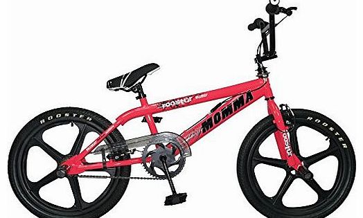 2015 Rooster Big Momma Girls Bmx Bike 20`` Skyway Mag Wheels Gyro Stunt Pegs RS44