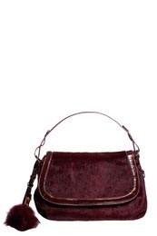 Faux Fur Shoulder Bag