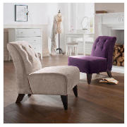 ROSA Occasional Chair, Velvet Mink