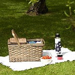 Rose and Grey at notonthehighstreet.com Picnic Basket