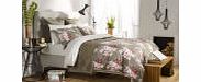 Rose Bouquet Duvet Cover - Mocha