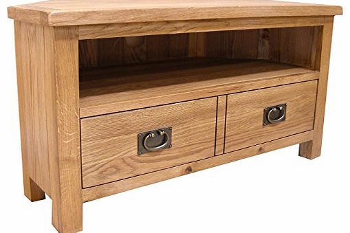 Roseland Furniture Ltd Lanner Oak Corner TV Stand