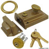 Satin Cylinder Door Lock