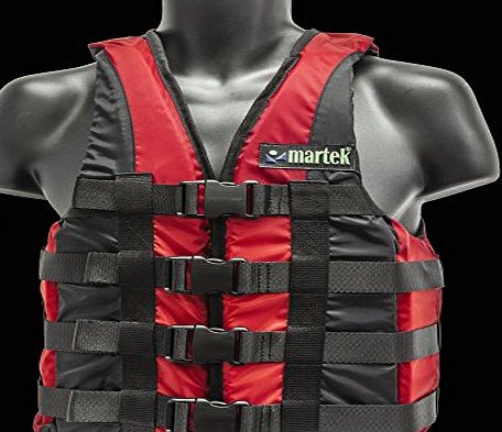 Rota Marine Kayak Ski Buoyancy Aid Impact Life Jacket Pfd Vest - Colour: Red - Size: M 40/60Kg