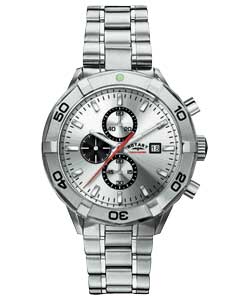 Gents Chronograph Sports Bracelet Watch