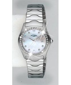 rotary Ladies Stainless Steel Quartz Watch