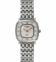 Rotary Ladies Ultra Slim Steel Watch