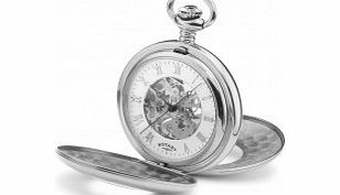 Rotary Mens Pocket White Watch