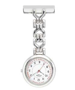 Nurses Stainless Steel Fob Watch