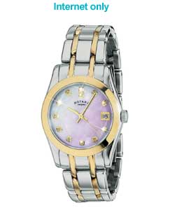 Rocks Ladies Round Dial Bracelet Watch