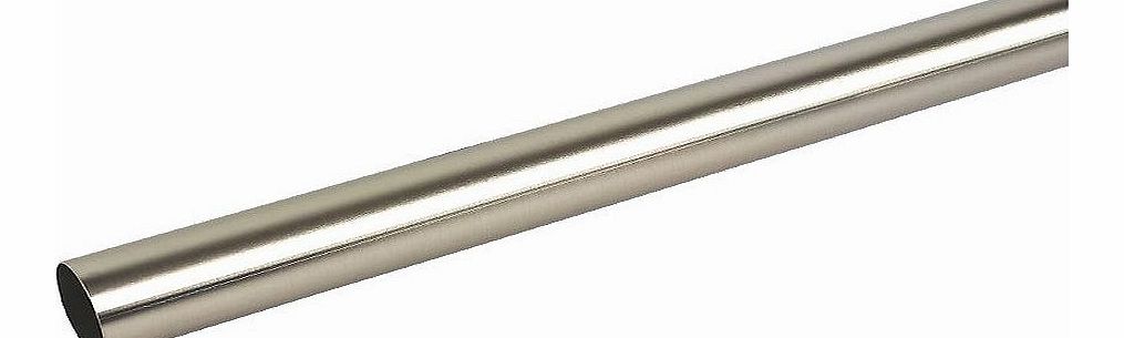 Rothley Round Wardrobe Rails Brushed Nickel 1829