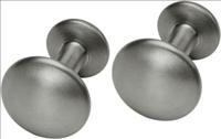 Bevelled Edge Titanium Cufflinks by Ti2