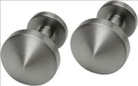 Conical Titanium Cufflinks by Ti2