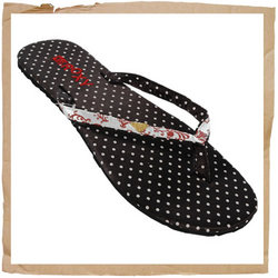 Roxy Cristal Flip Flop Black