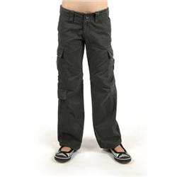 Girls Shout Pants - Flat Black