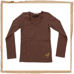 Roxy Hey Baby Top Brown