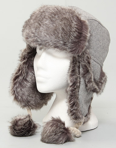 Roxy I Like Bird Trapper hat - Heather Grey