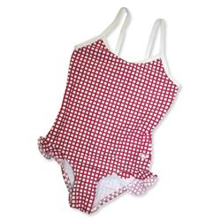 roxy Kids Roxy Fan Swimsuit - Raspberry