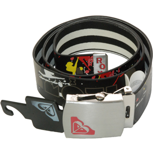 Ladies Roxy Wonder Year Belt. True Black