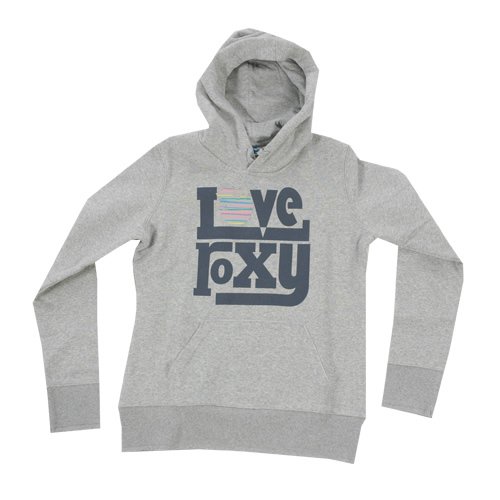 Roxy Ladies Roxy Apple Of My Eye Relax Hoody Heather