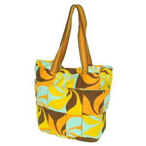 Roxy Ladies Roxy Big Shaka Bag. Coffee