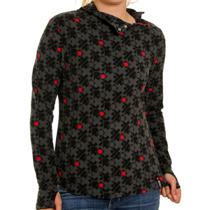 Roxy Little Rojah Print Fleece layer top