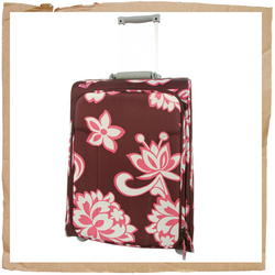 Roxy Overhead Wheeled Bag Brown