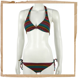 Roxy Rainbow Bikini Black